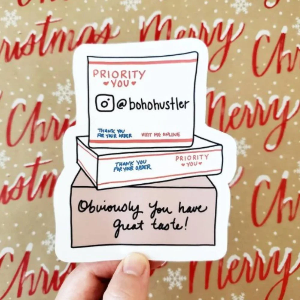 LB023 Custom Poshmark Package Stickers Add Any Business/Closet Info [Price Firm] - Picture 8 of 10